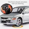 1:24 Lancer Evolution IX RX7 Model Car Toy Doors Opened Wheel Steering High Simulation Vehicle Models for Kids' Edutainment