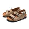 Children's Double-Ring Cork Strap Flip-Flop Sandals