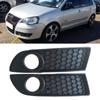 Для VW POLO GTI 2006 2007 2008 2009 MK4 9N3 автомобильный передний бампер противотуманная фара рамка крышка решетка противотуманные фары накладка для противотуманных фар