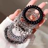 5PCS Fashion Hair Ropes Telephone Line Wire Elastic Hairband Tie Ponytail Holder Rubber Bands Casual Scrunchie Hair Accessories
