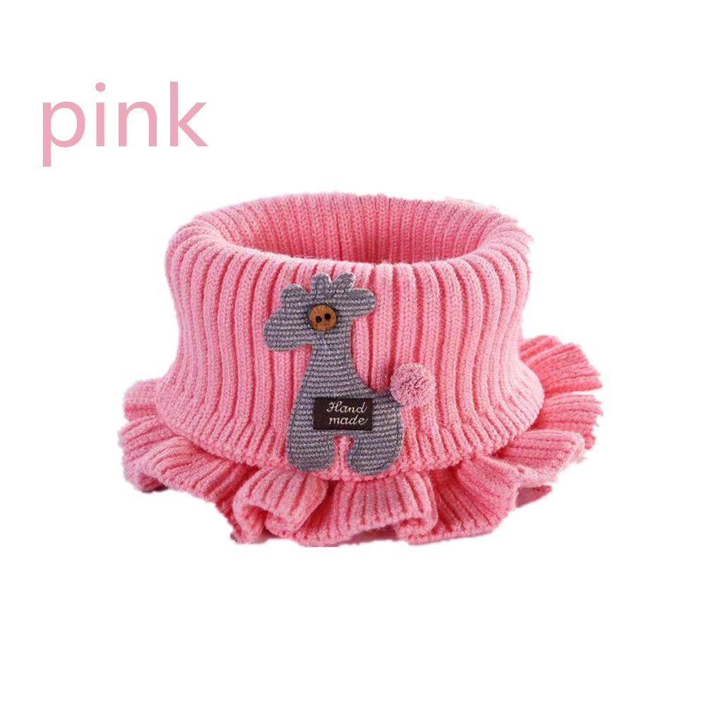 Soft Bib Knitted Cartoon Scarf Baby Shawl Collar