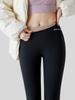 Autumn Winter Alpaca Velvet Shark Leggings Women Thick Warm Leggings High Waist Seamless Slim-Fit Thermal Pants