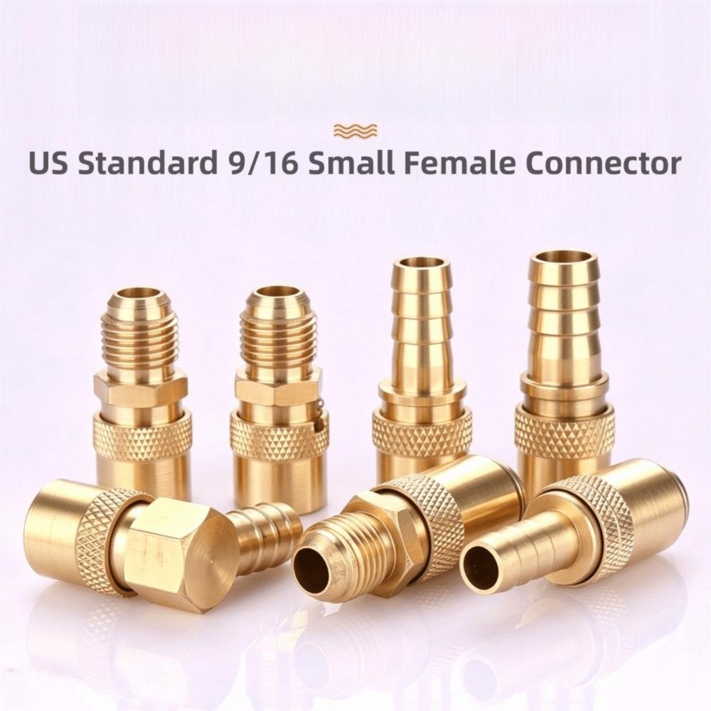 Heat Resistant Female Quick Coupling Open Flow Cooling Water Connector Temperature Controllers