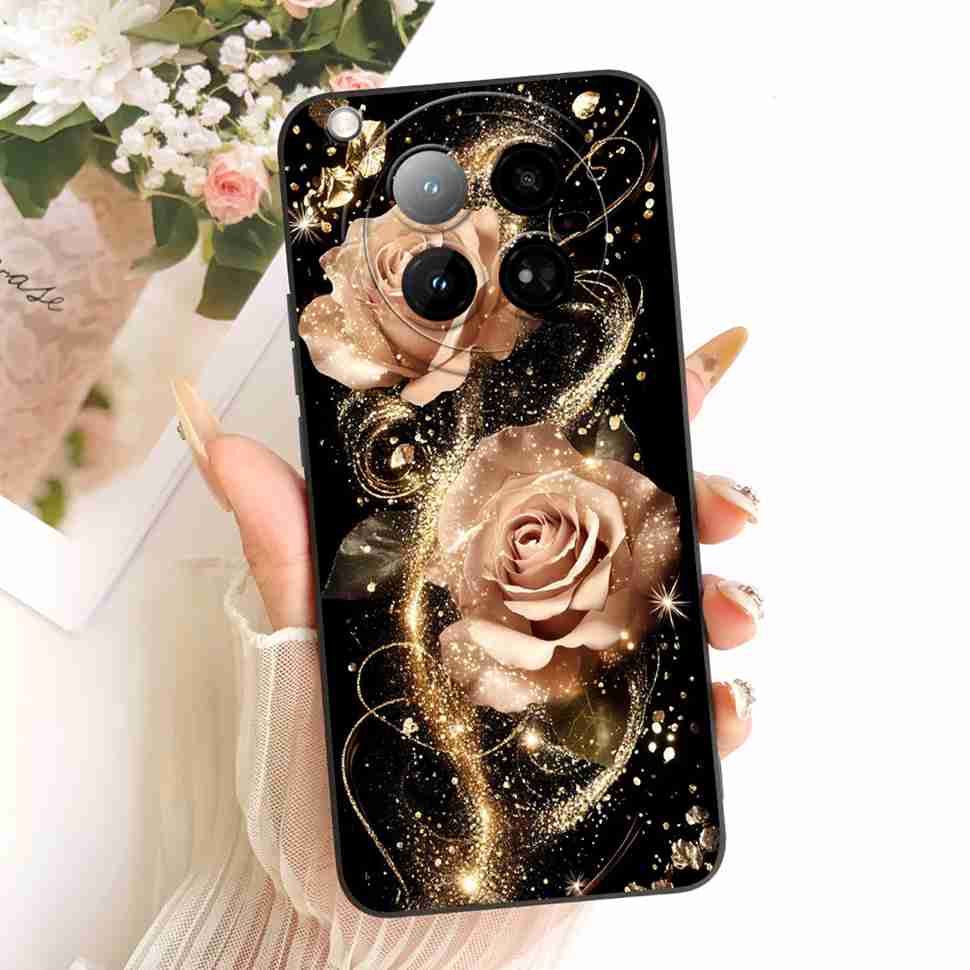For Infinix Zero 40 4G X6860 Case Luxury Bow Painting Soft Silicone Back Cover For Infinix Zero40 ZERO 40 4G Phone Cases Bumper