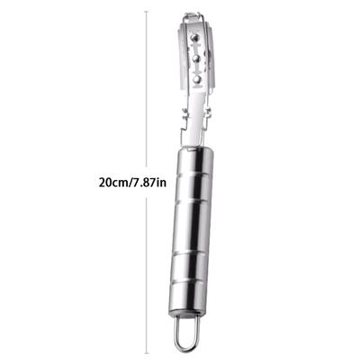 1 шт., нержавеющая сталь, нож для удаления свиной шерсти, скребок для курицы, утки, инструменты для приготовления мяса, нож для удаления шерсти с птицы, кухонный