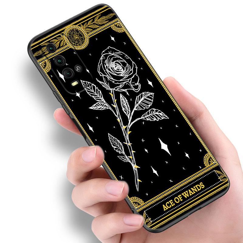 Чехол для телефона Witches Moon Tarot для Xiaomi Redmi Note 5 6 9T K20 K40 K50 Pro 7A 8A 9A 9C 9i 10A 10C A1 S2, мягкий черный чехол из ТПУ