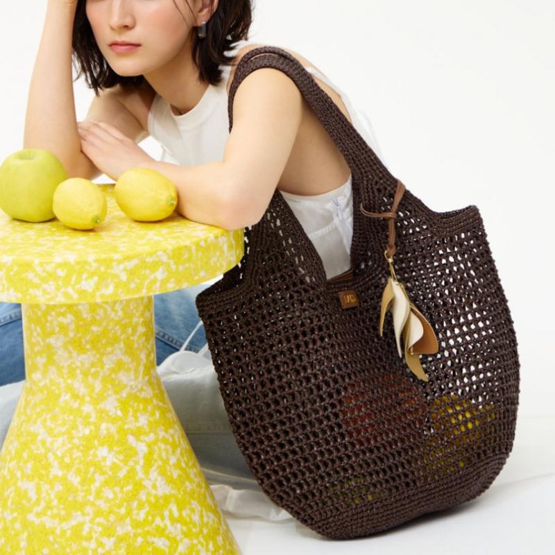 Daks Brown Lapia Twist Mesh ShouLder Bag L Dcba5f590w3