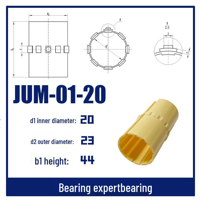 Igus JUM-01-25 Self-Lubricating Plastic Linear Bearing Bushing