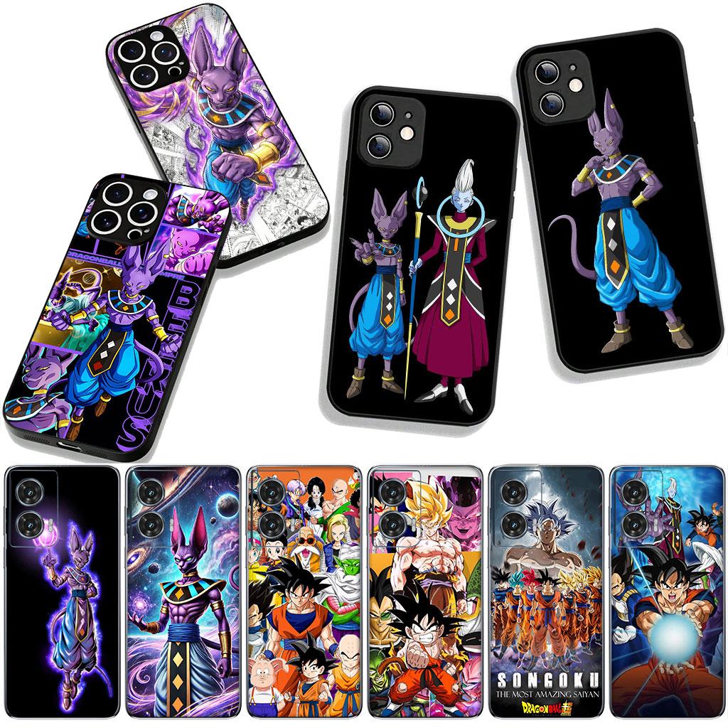 Whis Beerus Dragons Gokus Balls for Motorola Moto G04 G13 G14 G22 G23 G20 G32 G34 G35 G64 G82 G84 G53 G60 G72 E14 E15 E13 Case