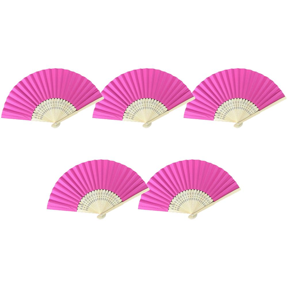 1/5/10 шт. Складной веер из бамбука для рукоделия, взрослых, детей, для каллиграфии, рисования, тренировочный бумажный веер, подарок на свадьбу, вечеринку, декор для дома