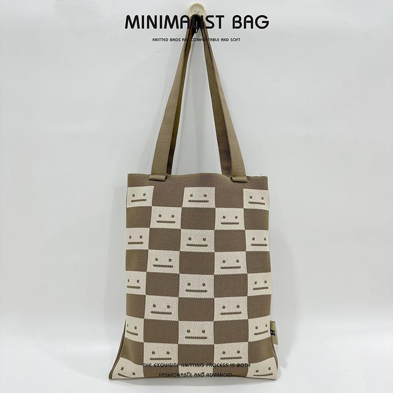 Дизайн Любовь Вязаная Сумка Через Плечо Сумка Большая Сумка Большой Емкости