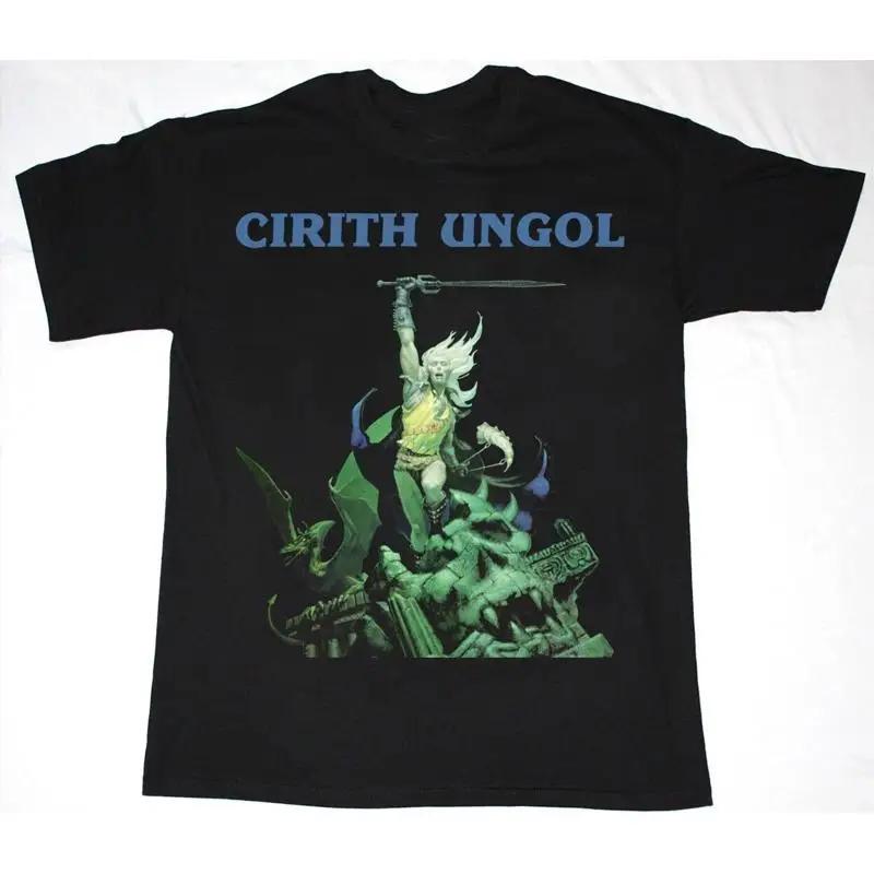 Vtg Cirith Ungol Frost And Fire Heavy Cotton All Size Black T Shirt Tr042
