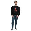 Marvel Mens Deadpool Hang Split Sweatshirt