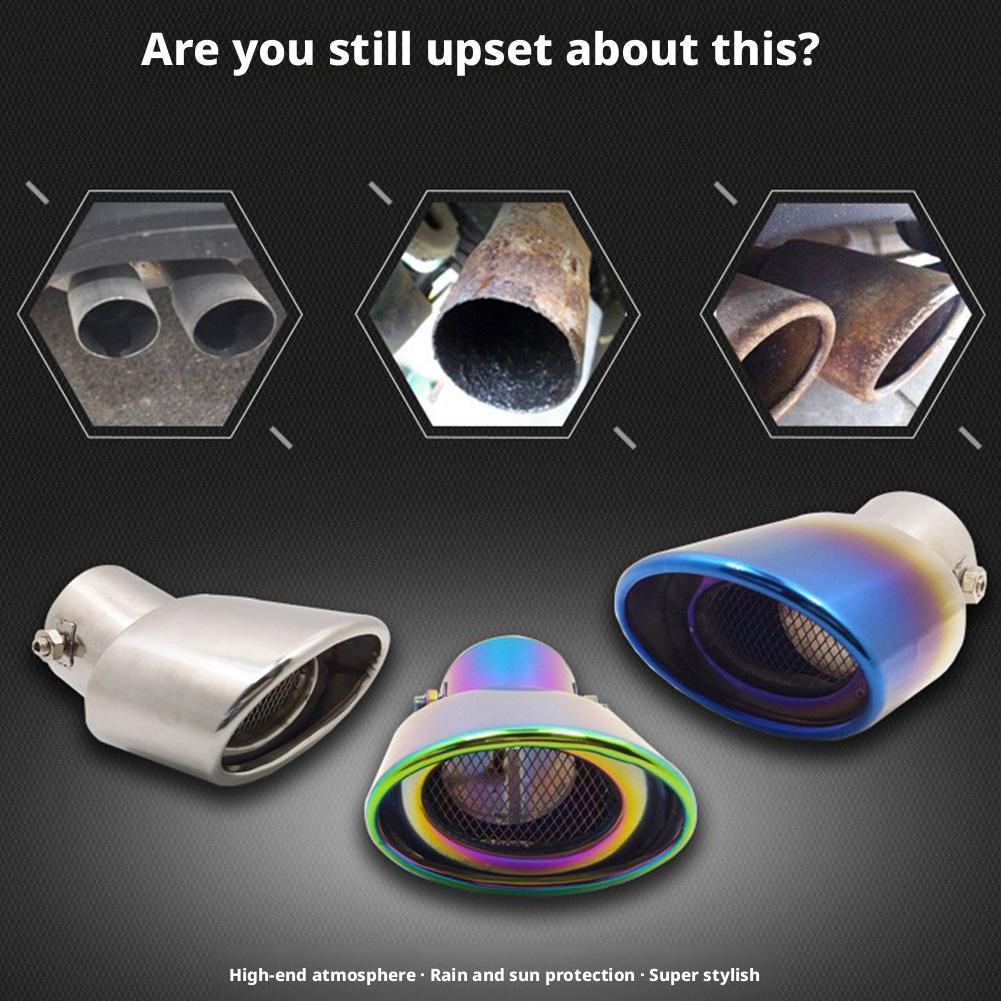 Car Tailpipe Muffler Exhaust Tail Tip For /trumpchi Gs4 /changan Cs75 Vehicle Decoration O5z1