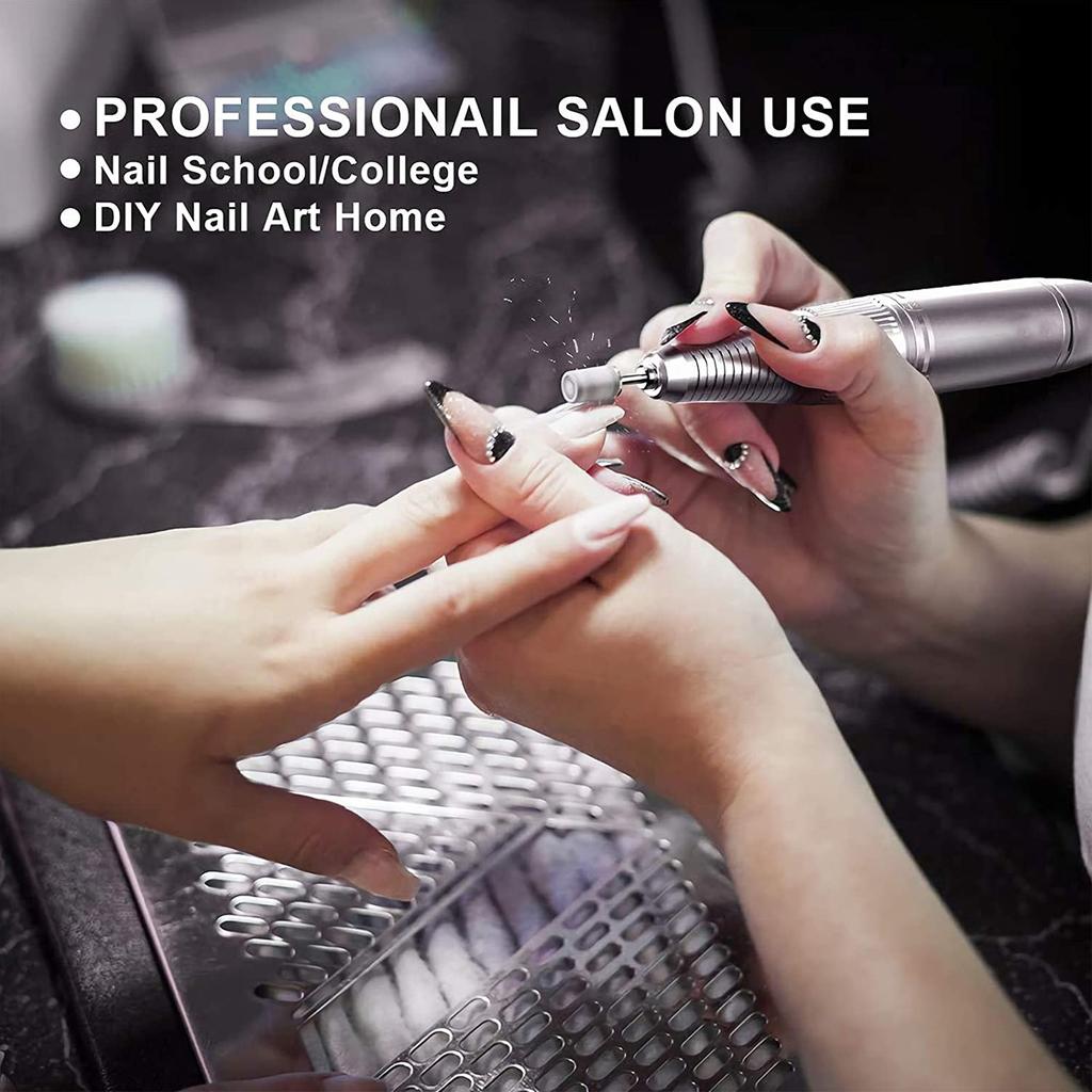 75 шт., набор шлифовальных лент для ногтей, коробка для хранения вала, 80 # 120 # 180 # зернистость для сверл для ногтей