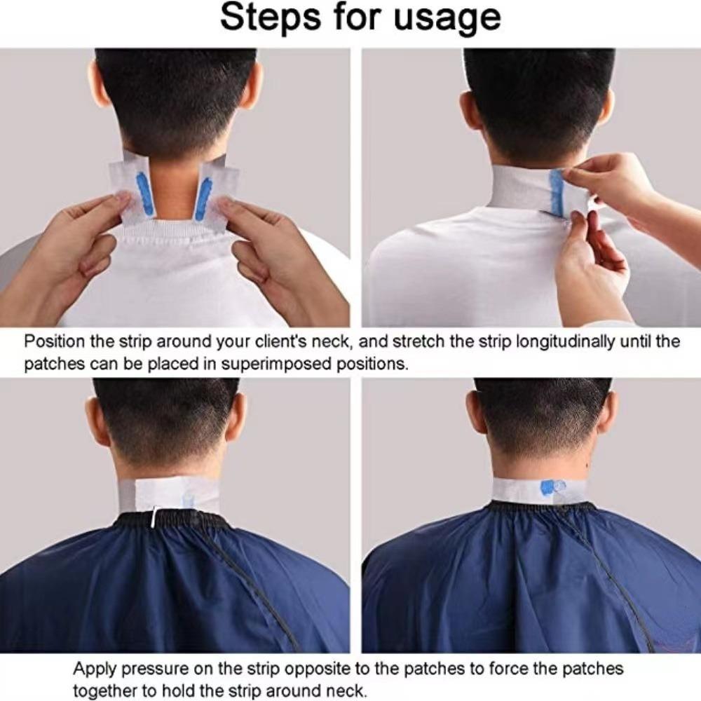 5 рулонов профессиональных парикмахерских одноразовых салфеток для шеи, бумажные салфетки для стрижки волос