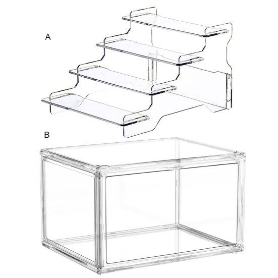 Витрина, простая установка, компактная, прозрачная, видимая, практичная, мультяшная, кукольная коробка для дома