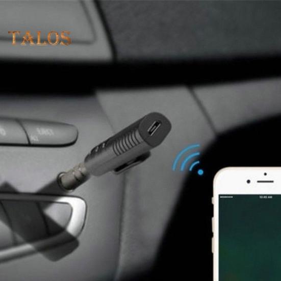 Универсальный Bluetooth-совместимый приемник Hands-Free с шумоподавлением и разъемом AUX 3,5 мм, перезаряжаемый мини-беспроводной аудиоприемник