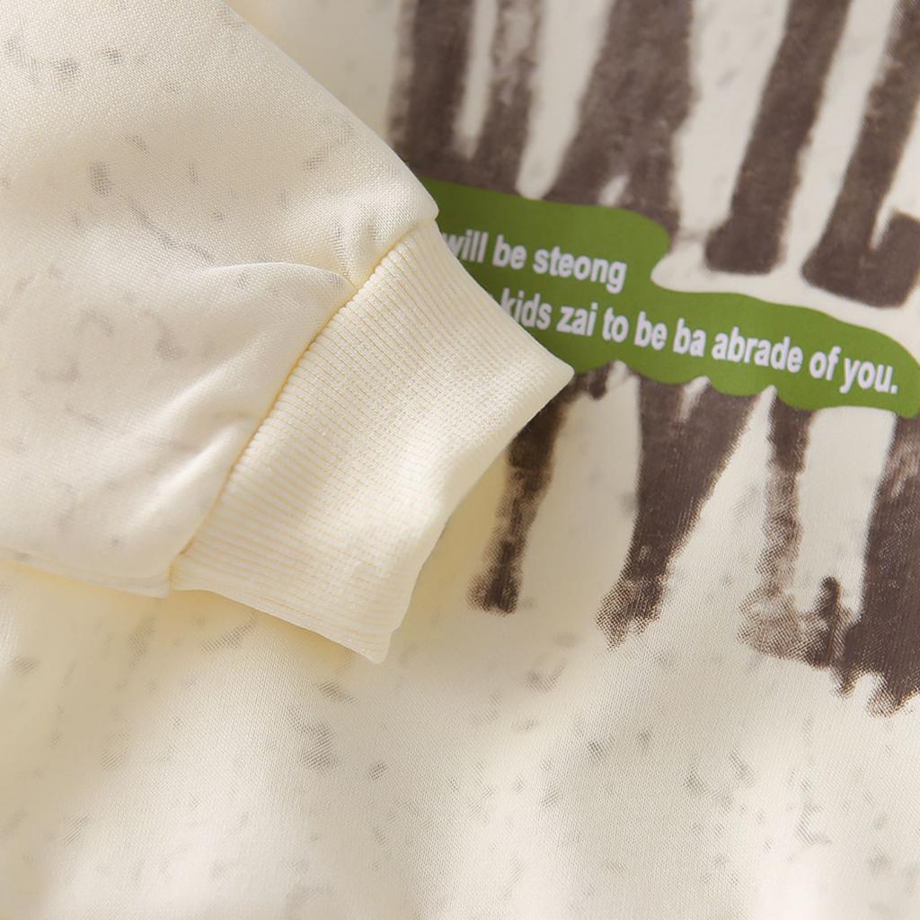 Детский повседневный комплект с длинным рукавом, удобные наряды для повседневной носки