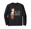 Coffee Cat Long Sleeve T-Shirt