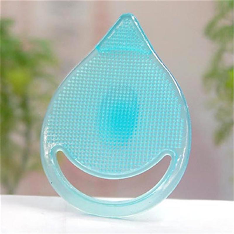 Щеточка для чистки, для удаления черных точек, для умывания, для лица, отшелушивающая, мягкая, силиконовая, для носа, для чистки пор