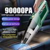 Новый автомобильный пылесос 90000PA 120 Вт, мощный ручной беспроводной пылесос для сухой и влажной уборки, сильное всасывание, двойное использование для автомобиля и дома