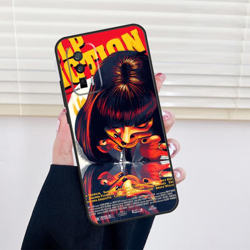 Pulp Fiction Movie Poster Cover For Xiaomi 15 14 13 Ultra 11T 12T 13T 14T Pro POCO X7 Pro X3 X5 X6 M6 F5 F6 Pro Case