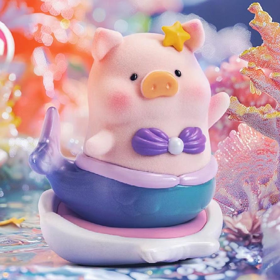 Новая Оригинальная Фигурка Lulu The Piggy Серия 'Океан' в Слепом Кубе Модная Кукла Коллекционная Фигурка Аксессуары Игрушка Детский Подарок на День Рождения