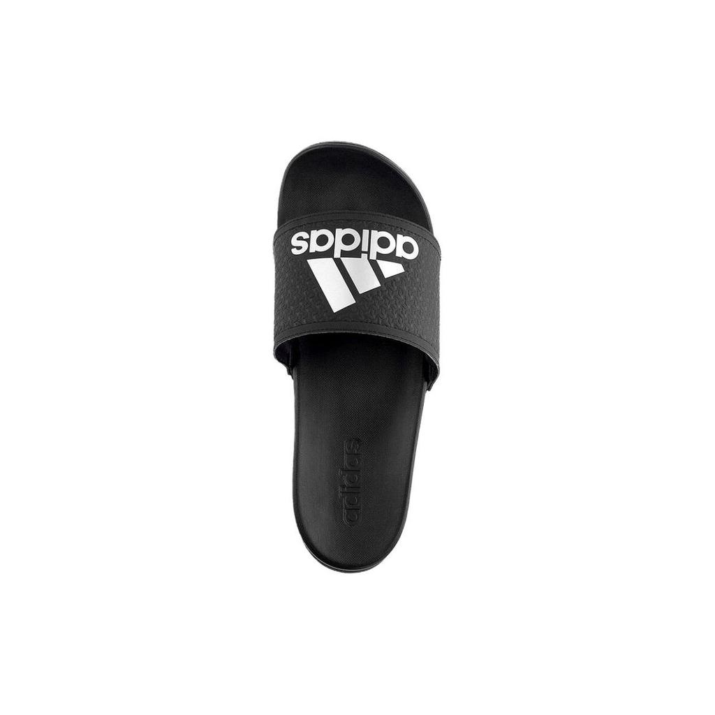 adidas Шлепанцы Adilette CF Унисекс Черные Core-Black Серебристые S79352