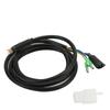 130cm 9 Pin Motor Convert Extension Cable Electric Bike Extension Crod with Male Waterproof Connetor