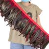 10-12inch Premium Rooster Tail Feathers Trim Dress Decor Carnival Costume Accessories 1Yard Orange Bulk Cock Feather Supplies