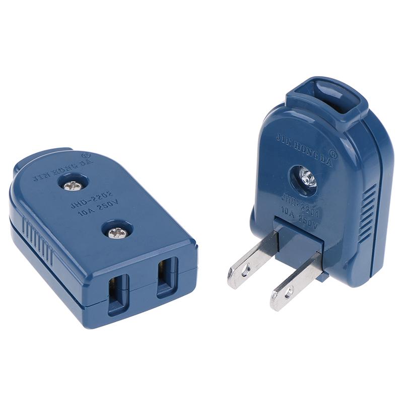 Американская вилка с 2 контактами, регулируемая вилка, штекер, розетка, адаптер