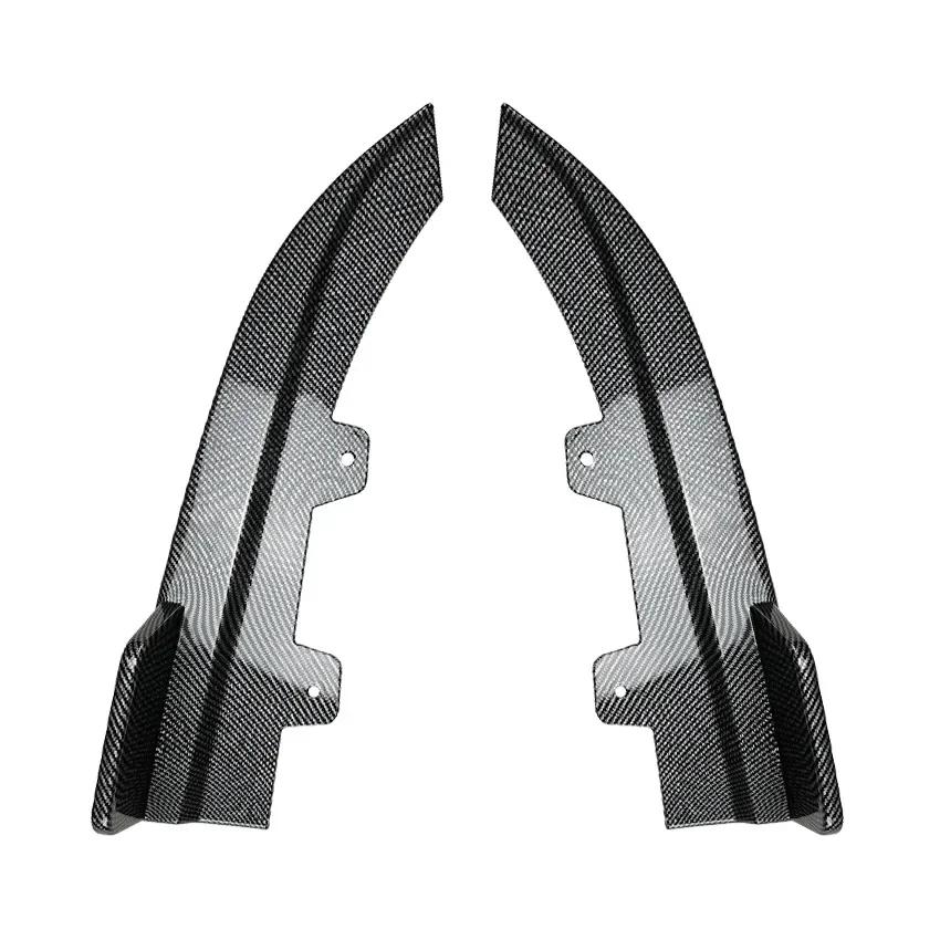 Car Rear Bumper Lip Side Diffuser Spoiler Splitter For BMW 4 Series G22 Coupe G23 Convertible M-Sport 2020-2024+ Bodykits Tuning