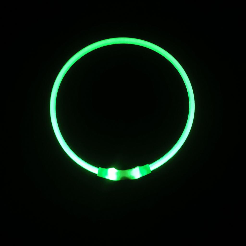 LED Dog Collar Light USB Rechargeable Glow Pet Dog Collar For Night Security