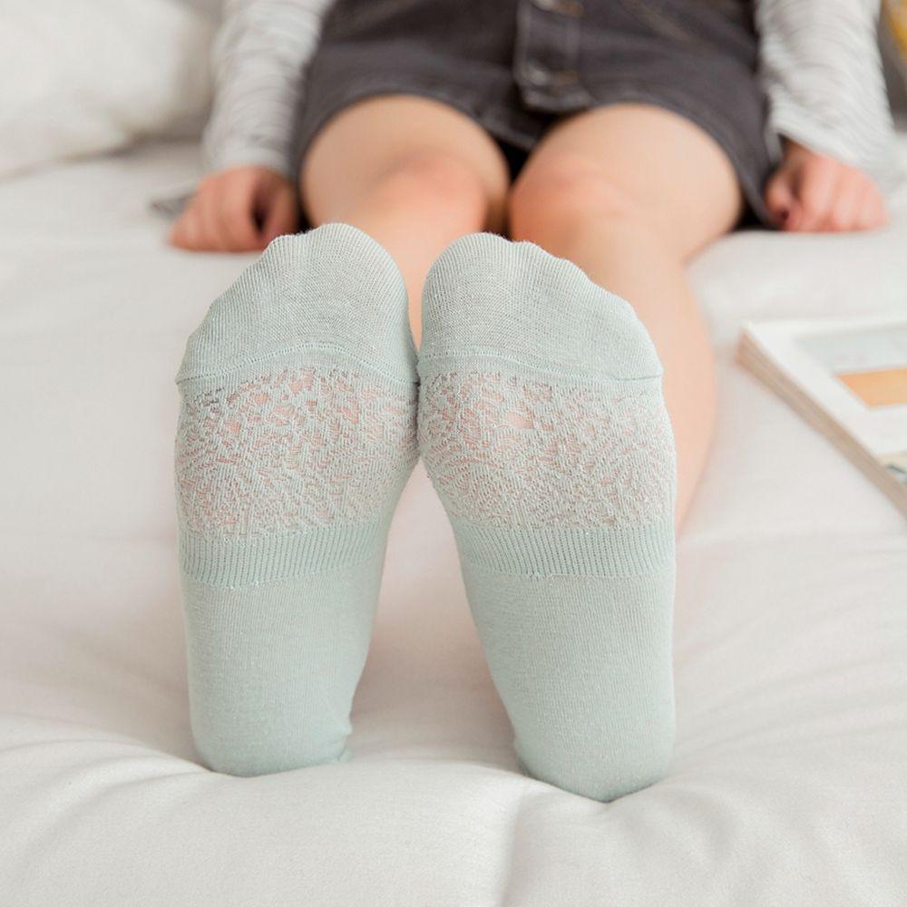 Candy Color Non-slip Low Cut Breathable Ankle Hosiery Invisible Boat Socks Cotton