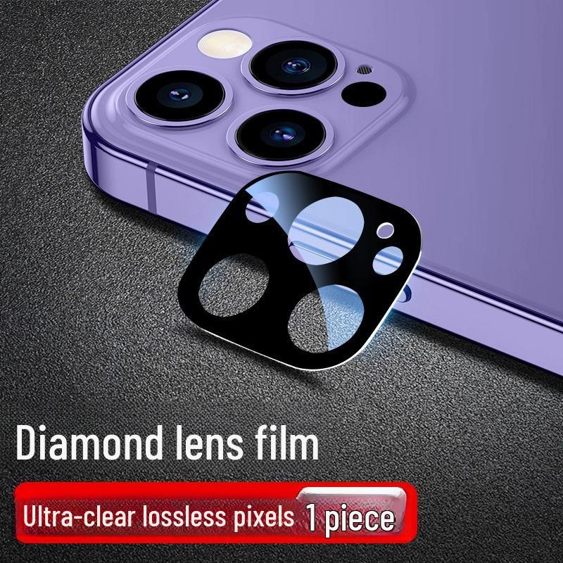 Ударопротектор линз для моделей iPhone, включая 16, 15 Plus, 14 Pro Max и 13/12 заднюю камеру