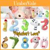 Plush Toy Cuddly Gift For Baby Kids Alphabet Lore Number Blocks