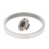 Electric Vehicle Motor Gear Ring Metal Pinions 90 Tooth Outer Diameter 124mm for Bafang Motor 36 Teeths Gears and 88mm Clutch