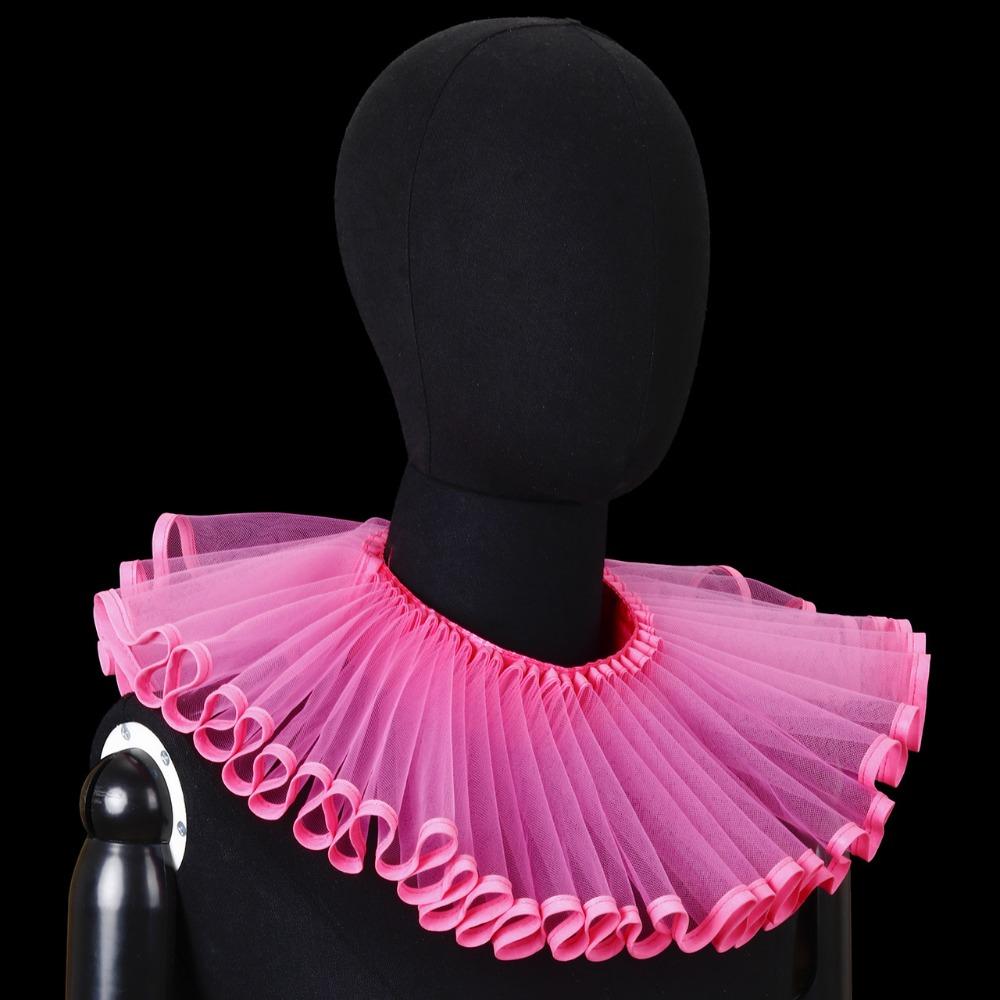 Съемный воротник-стойка «Шекспир», оборчатый воротник в стиле ретро, аристократический воротник-стойка, аксессуар для воротника