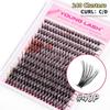 Segmented Individual Cluster Eyelashes 8-16mm Eyelashes Extensions  Eyelash Extension