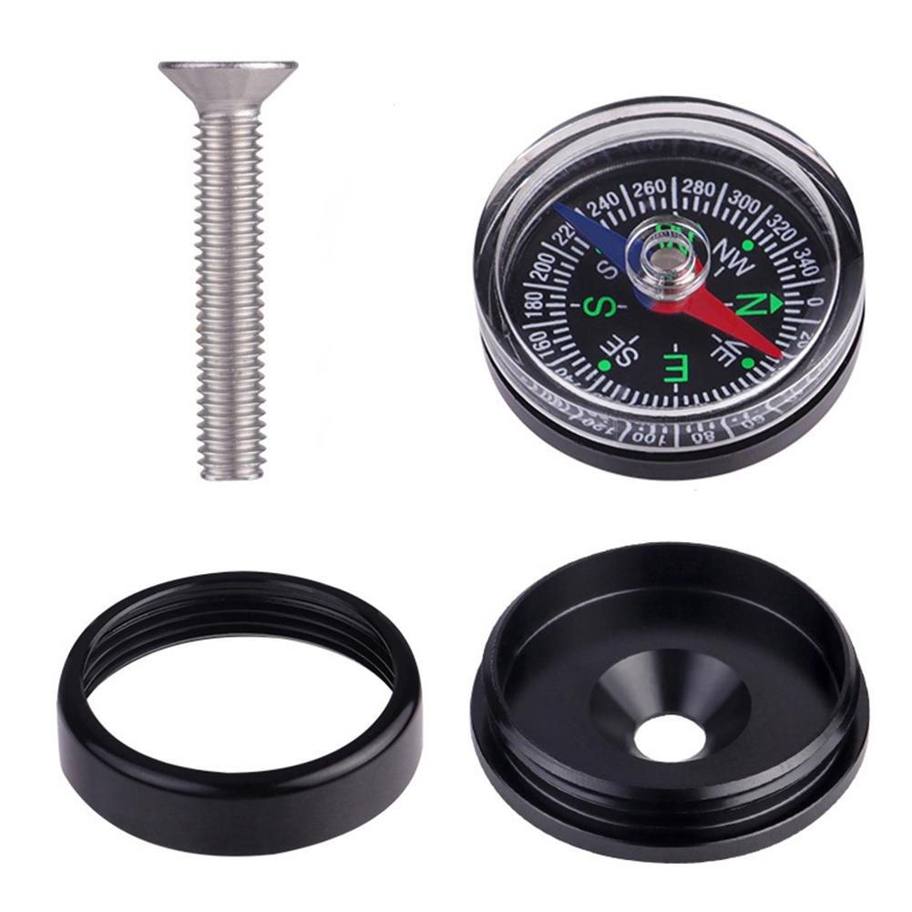 Bike Compass Lightweight Handlebar Compass Waterproof Bicycle Compass S/L Multi-Purpose Bicycle Handlebar Accessory