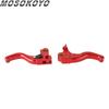 3-Finger Short Brake Clutch Lever Shifter Levers CNC Aluminum Brake Control For Harley Sportster 883 1200 XLH XL Custom Roadster