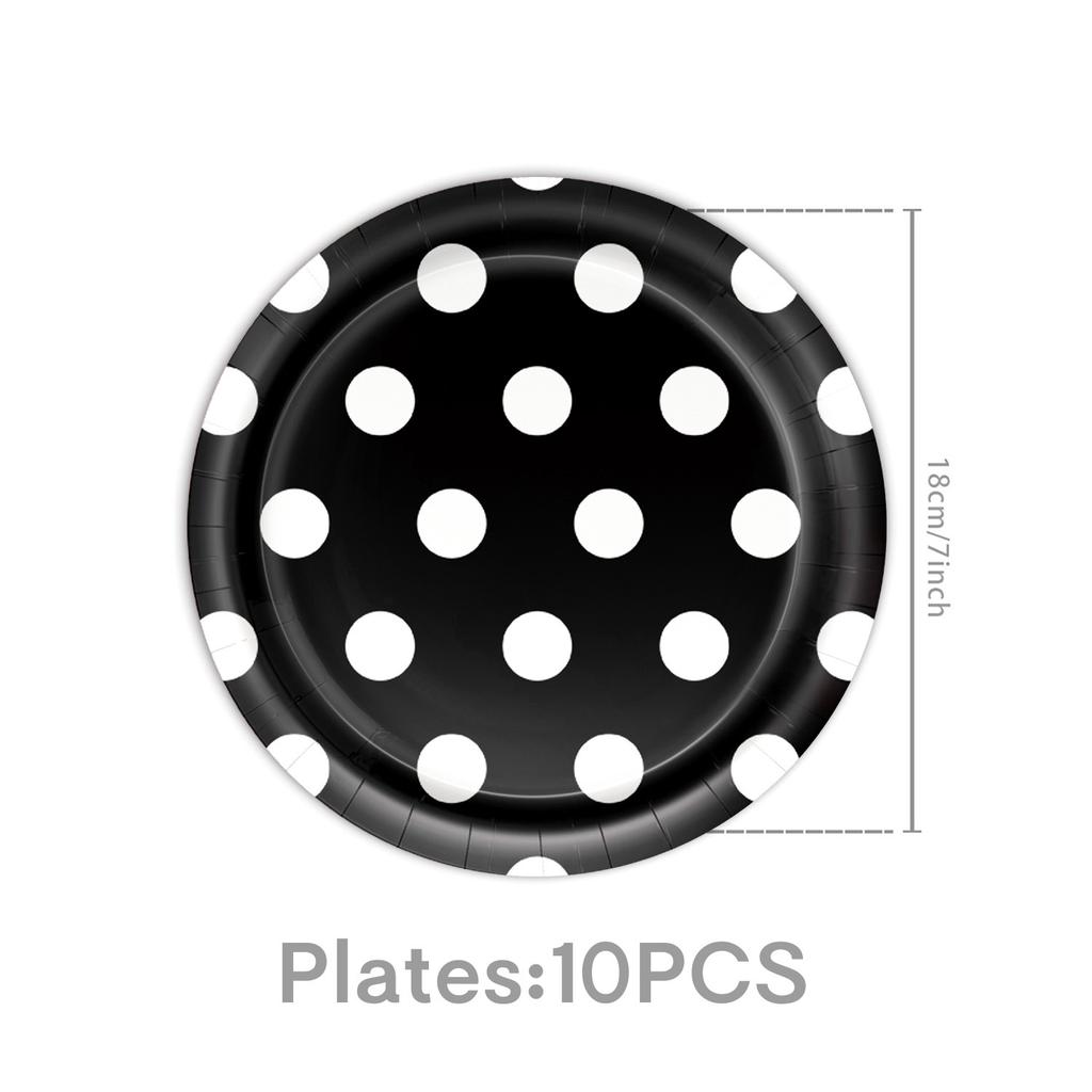 Принадлежности для вечеринки в стиле Микки Мауса Украшения на день рождения Оформление вечеринки Реквизит Бумажные тарелки Бумажные стаканчики Скатерти Бумажные полотенца