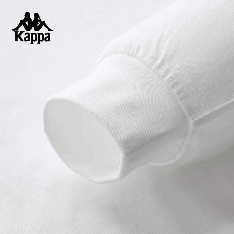 Kappa Унисекс свитшот-пуловер из чистого хлопка, Осень 2025