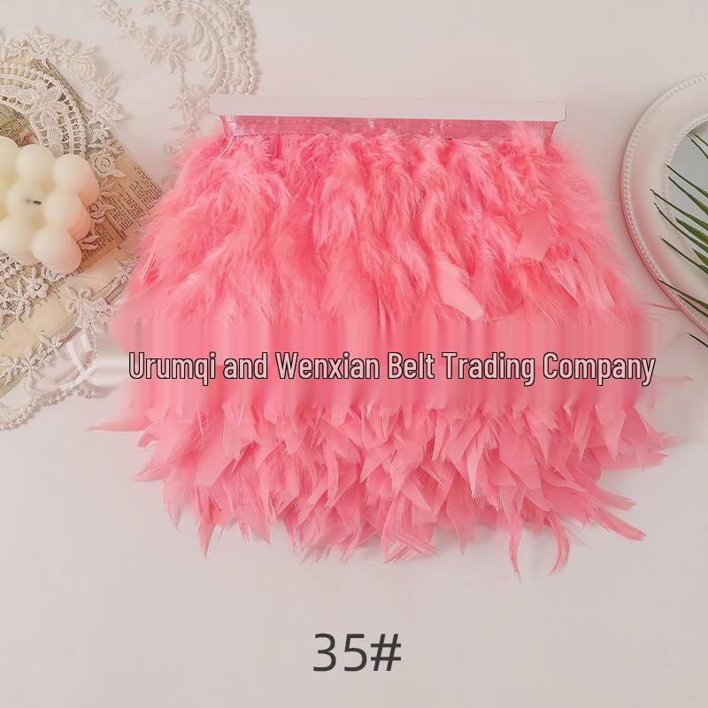 Отделка из перьев индейки 10-15 см для одежды, DIY и украшений