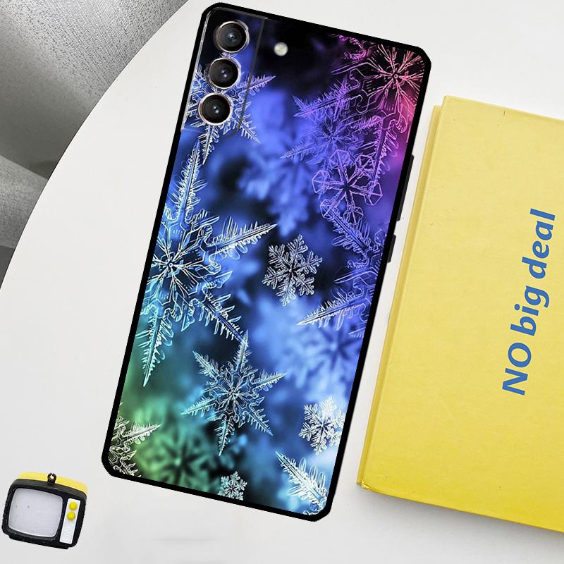 Чехол на телефон Зимняя снежинка Для Samsung Galaxy S26 S25 S24 Ultra S20 S21 S22 S23 Plus S10 S24 FE S25 FE