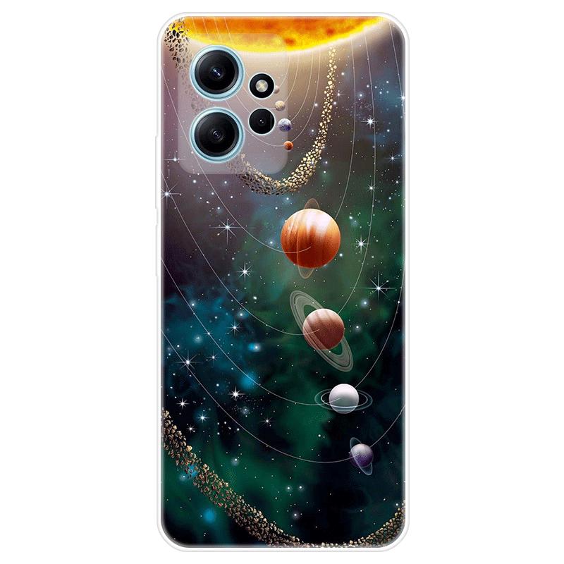 Для Xiaomi Redmi Note 12 Note12 4G чехол Мягкая силиконовая задняя крышка Мультяшный чехол для телефона Разнообразие