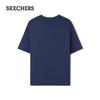 Skechers Мужская классическая вязаная футболка с коротким рукавом