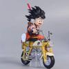 New 13cm Dragon Ball Z Anime Figures Figurine Locomotive Series Pvc Statue Collectable Motorcycle Roshi Goku Model Decoration Playthings