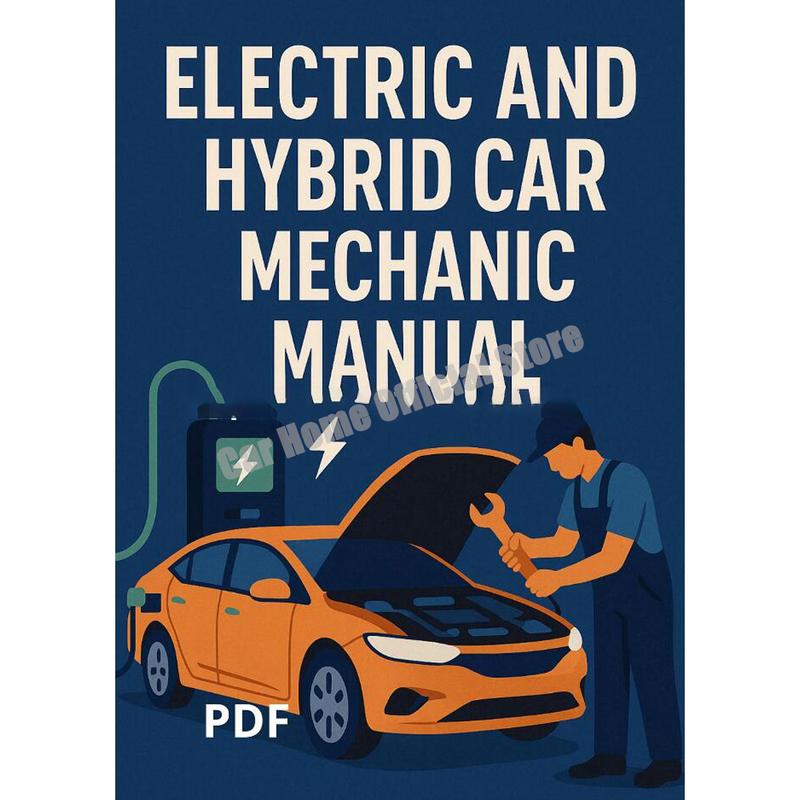 Electric and Hybrid Car Mechanic Manual PDF File Electric Vehicle Working Principles Key Components Explained Study Manual eBook